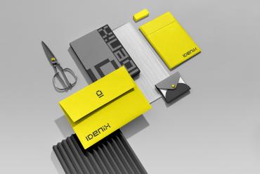 Idenix Branding Stationery Mockup Scene 02