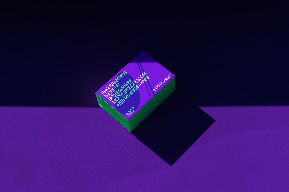 Business Cards Branding Mockup Scene Raw-03-25
