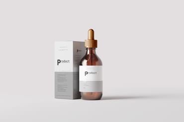 Dropper Bottle Mockup