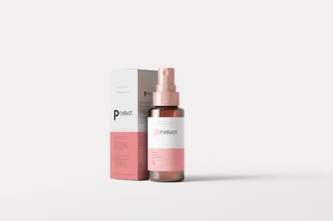  Spray Bottle Mockup