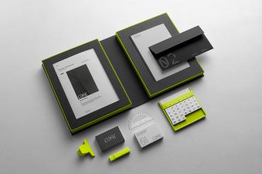 Core Branding Stationery Mockup Scene 04