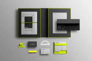 Core Branding Stationery Mockup Scene 05
