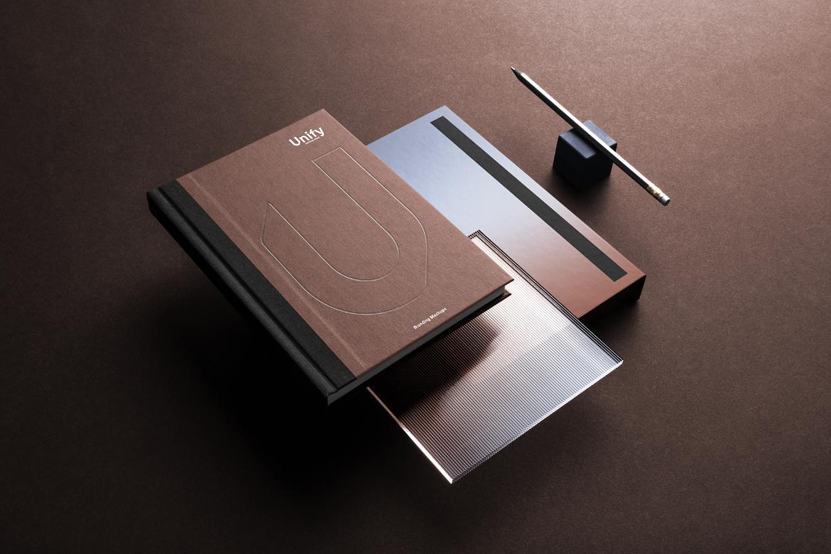 Unify Branding Stationery Mockup Scene 09