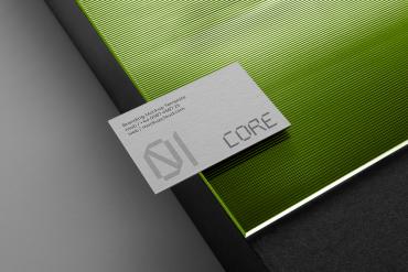 Core Business Card Branding Mockup Scene 19