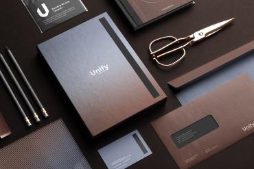 Unify Branding Stationery Mockup Scene 01