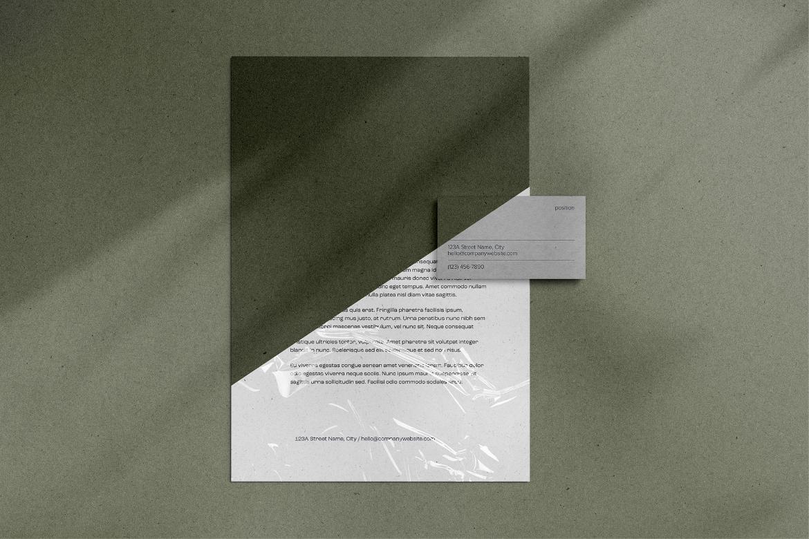A4 Paper / Stationery Mockups 02