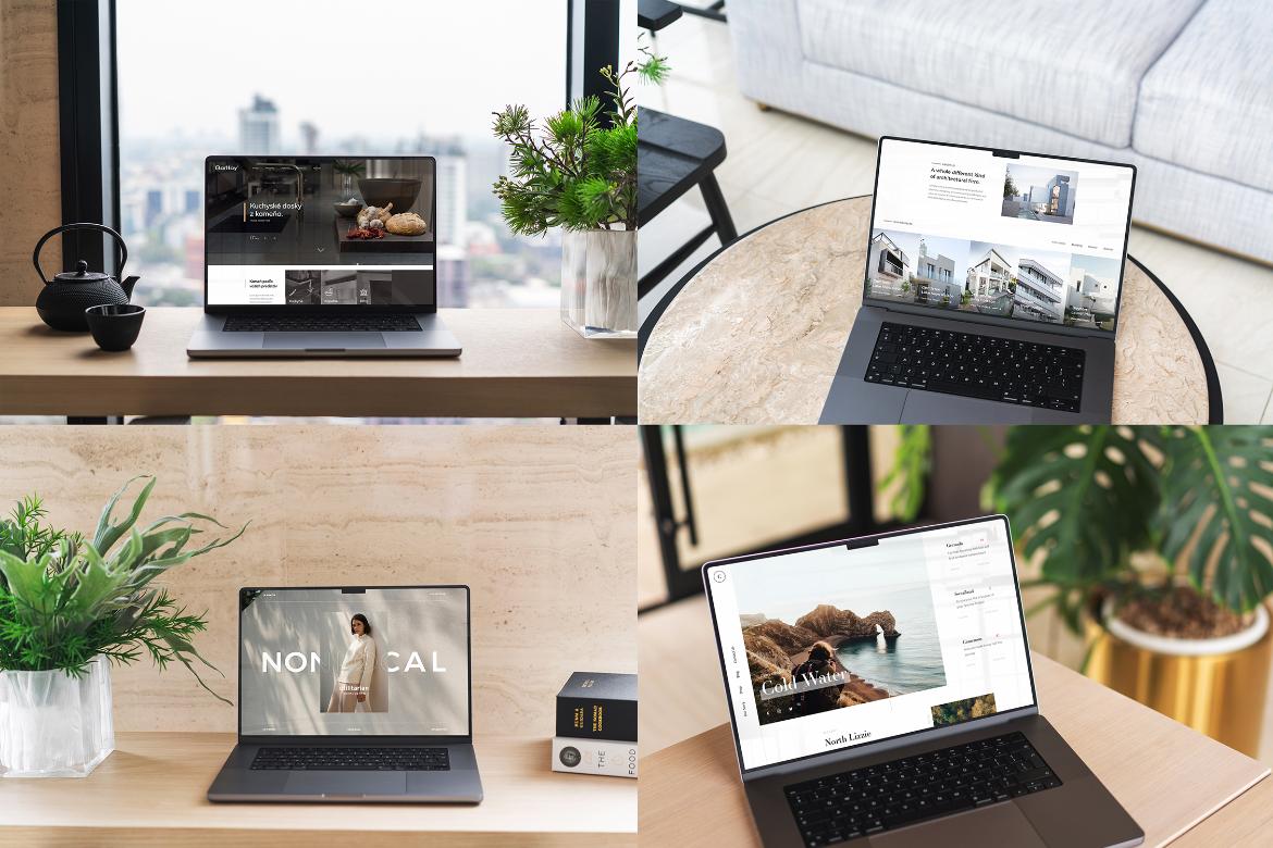 New MacBook Pro 16 Responsive MockUps
