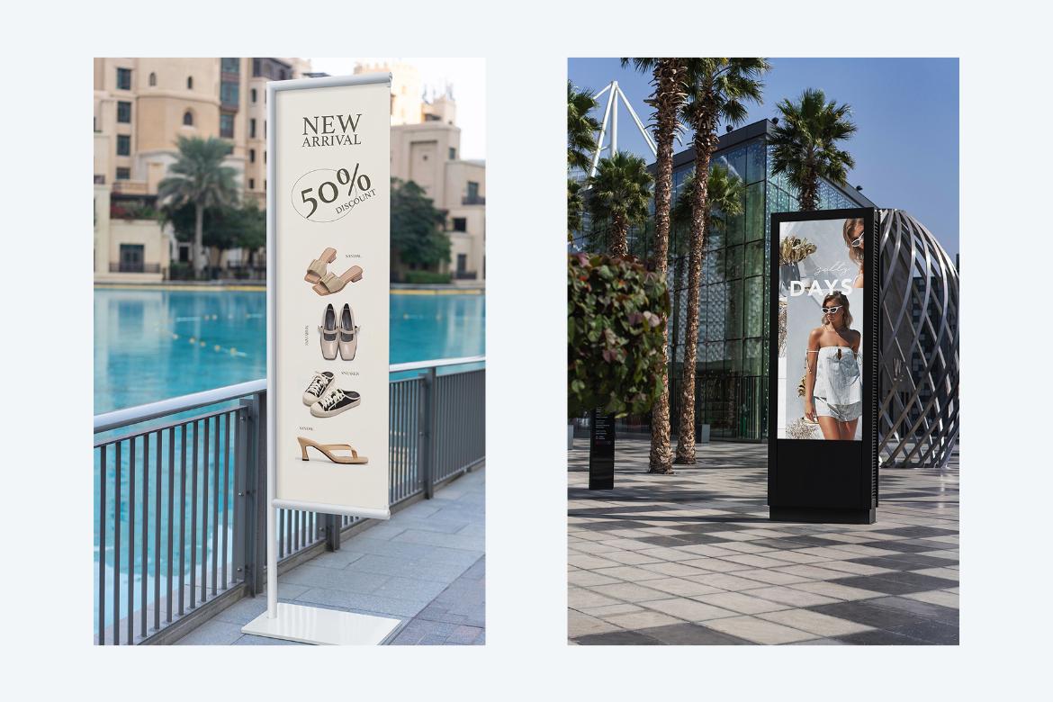 City Advertising MockUps Set