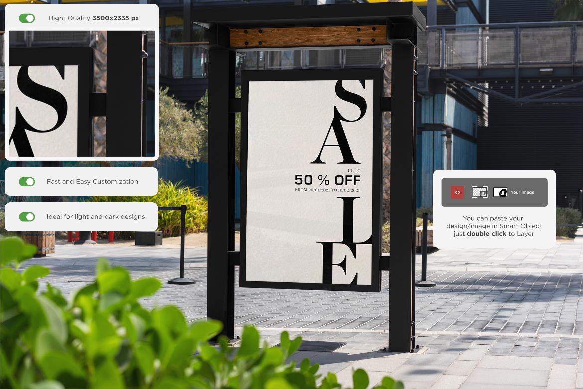 City Advertising MockUps Set