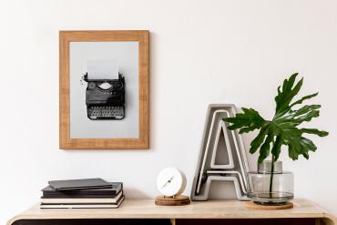 Artwork Frame Scandinavian Mockup Scene 02