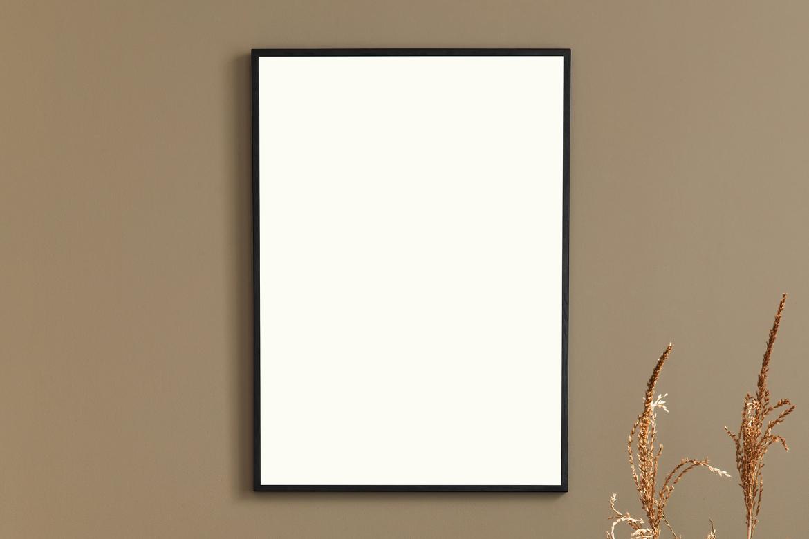 Artwork Frame Boho Style Mockup Scene 02