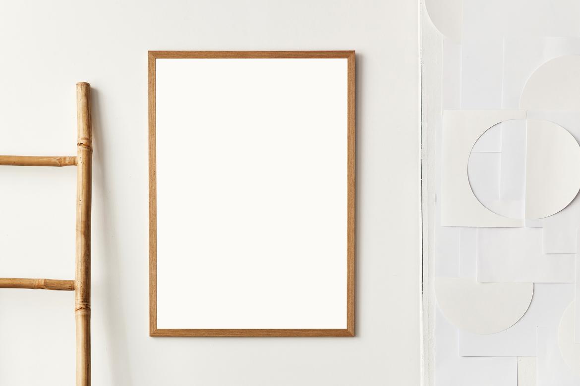 Artwork Frame Boho Style Mockup Scene 03