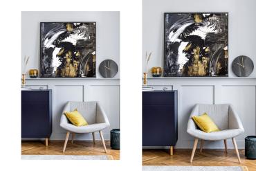 Artwork Frame Scandinavian Mockup Scene 05