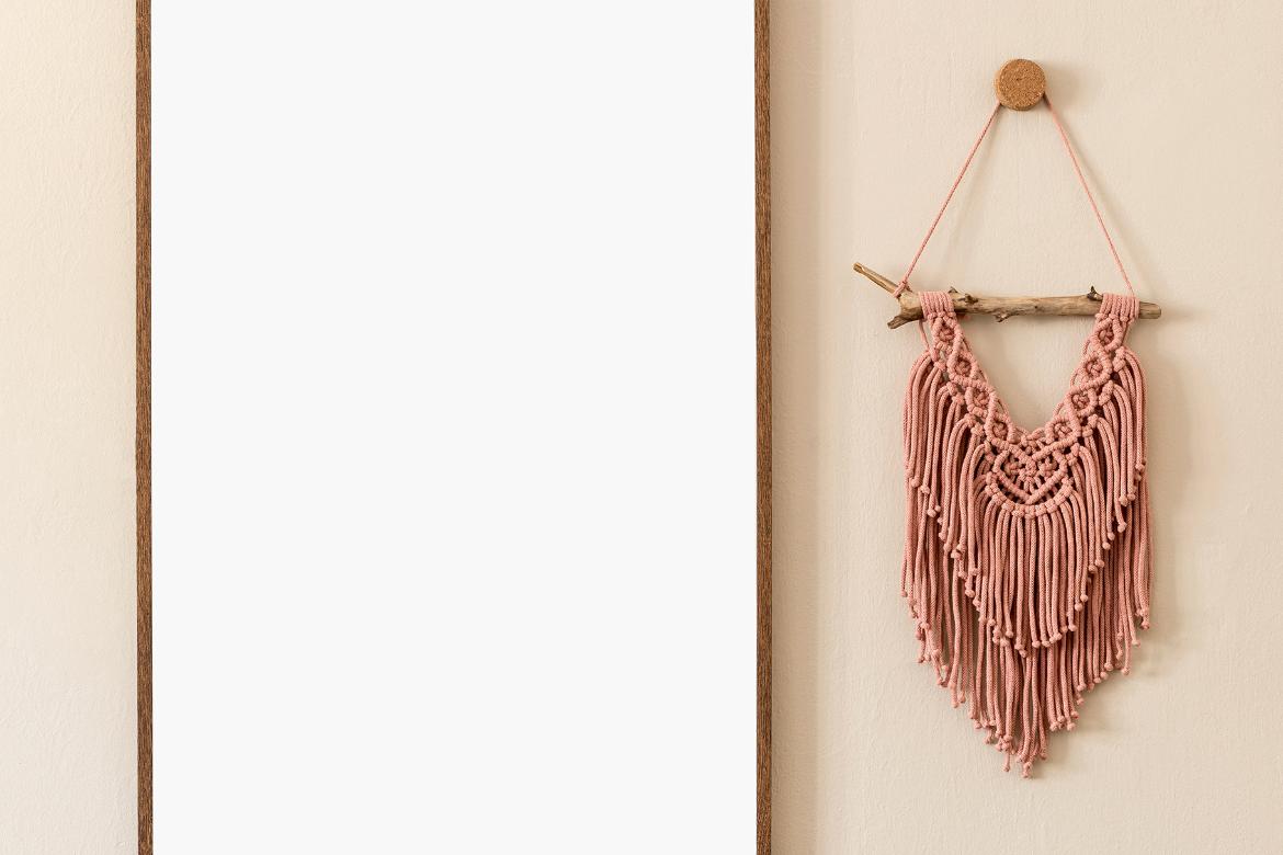 Artwork Frame Kids Room Mockup Scene 08