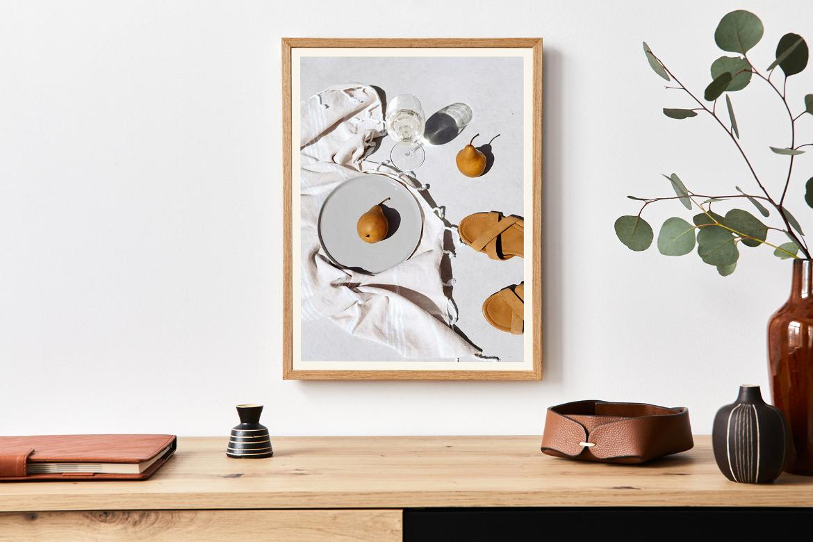 Artwork Frame Scandinavian Mockup Scene 10