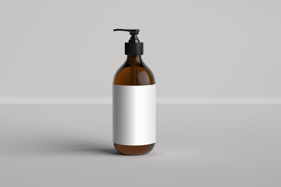 Cosmetic Bottle Mockup