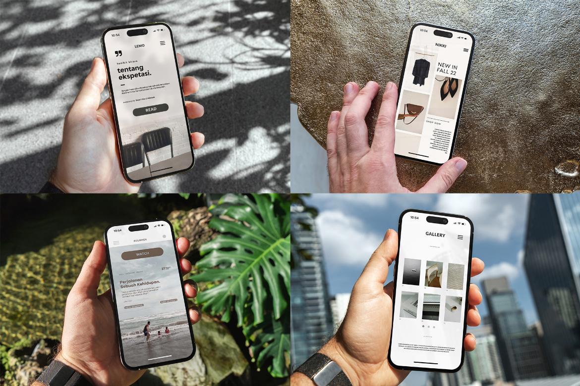 iPhone 14 Pro Screen MockUps