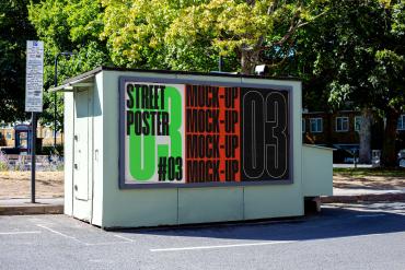 Street Poster - #03 PSD Mockup