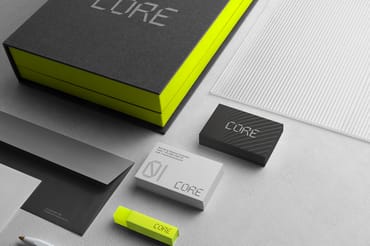 Free Stationery Branding Mockup