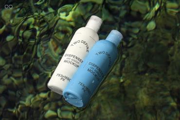 Two dispensers on water