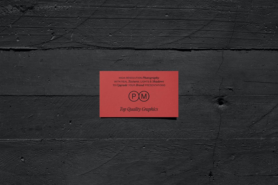 PM_BC/Ø9 - Business Card Mockup