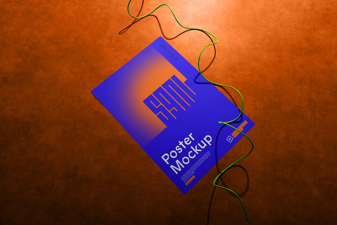 Poster Mockup Scene 01 / SGNL Series