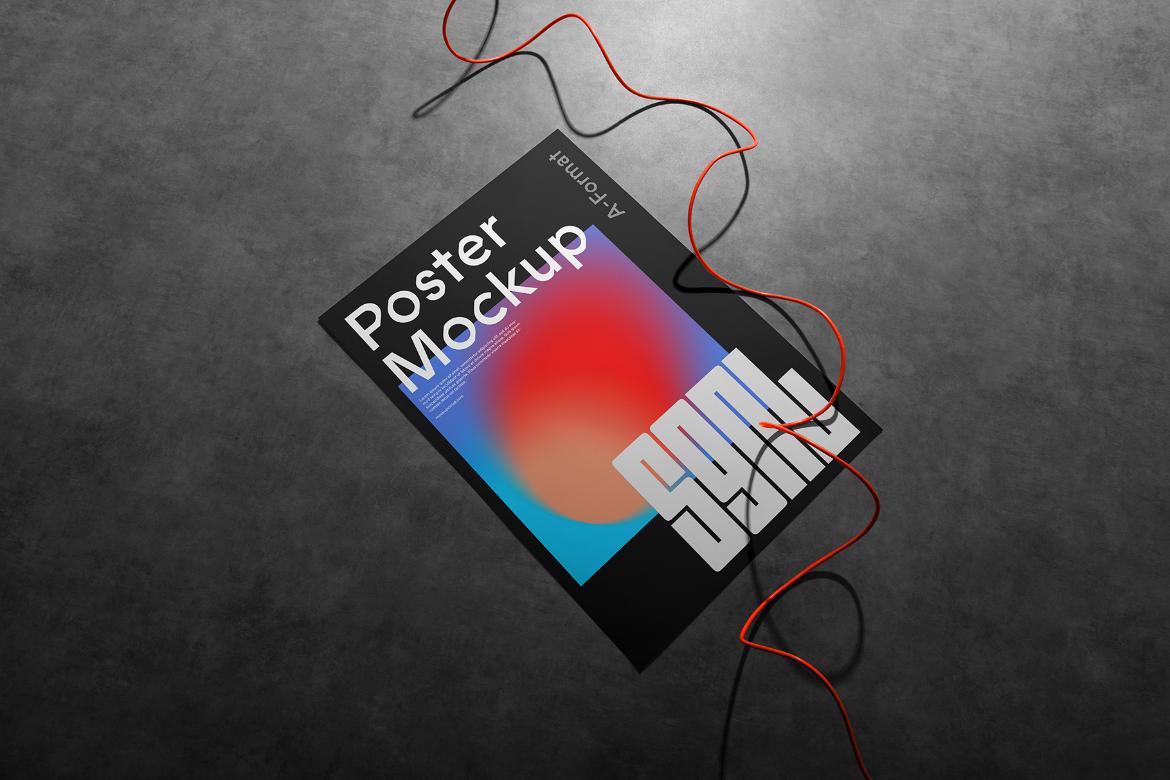 Poster Mockup Scene 01 / SGNL Series