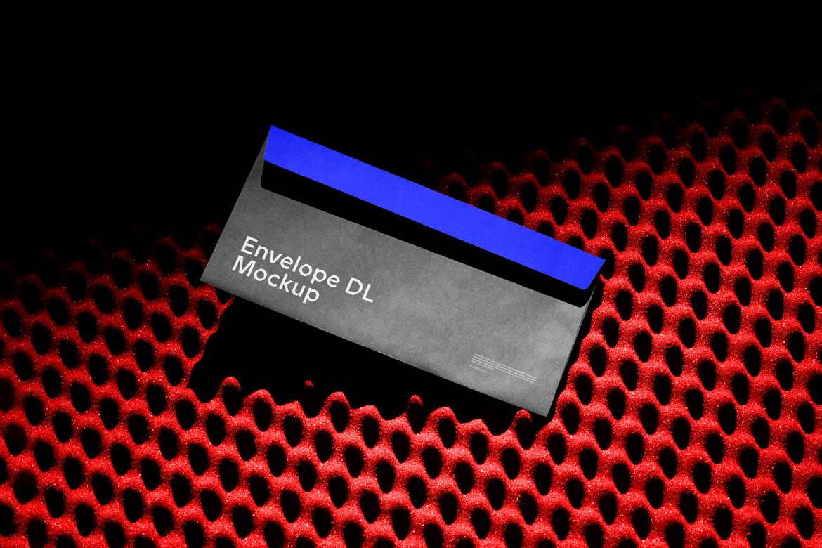 Envelope DL Branding Mockup Scene / SGNL Series