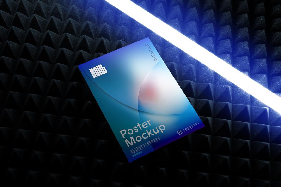 Poster Mockup Scene 04 / SGNL Series