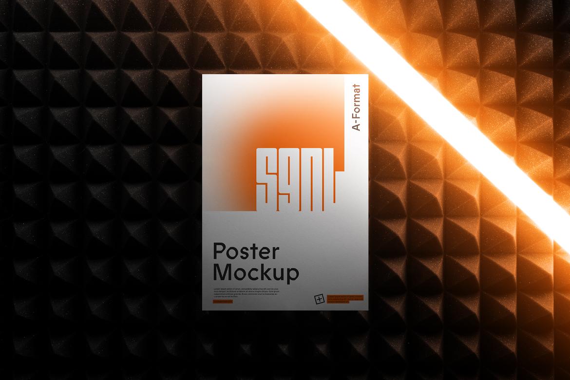 Poster Mockup Scene 05 / SGNL Series