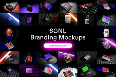 SGNL Branding Mockups
