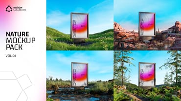 Nature Billboard Mockups vol. 01