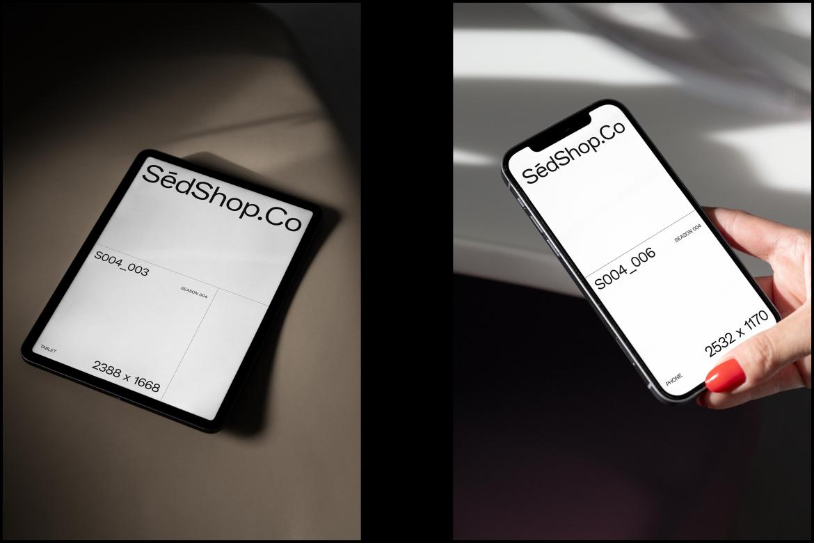 Soft Moody Branding Mockups