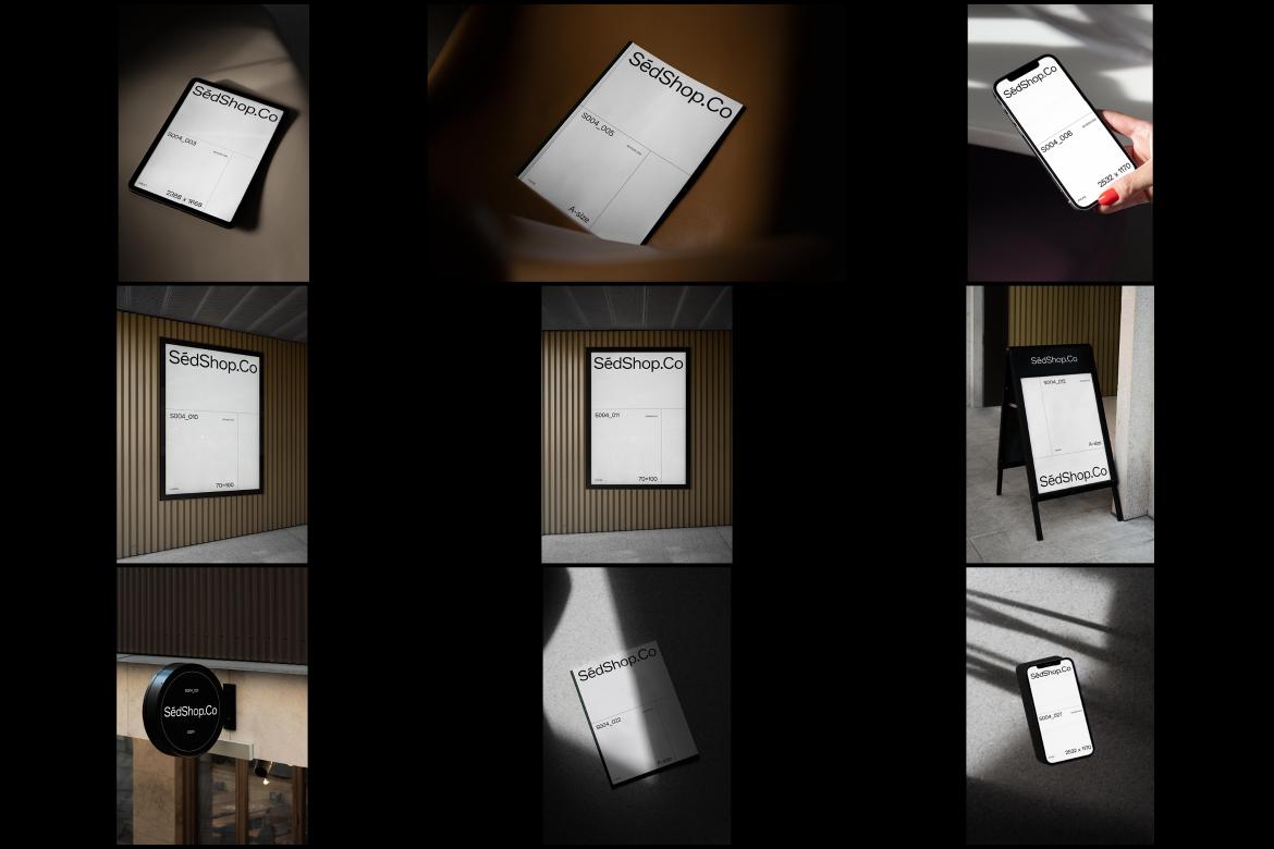 Soft Moody Branding Mockups