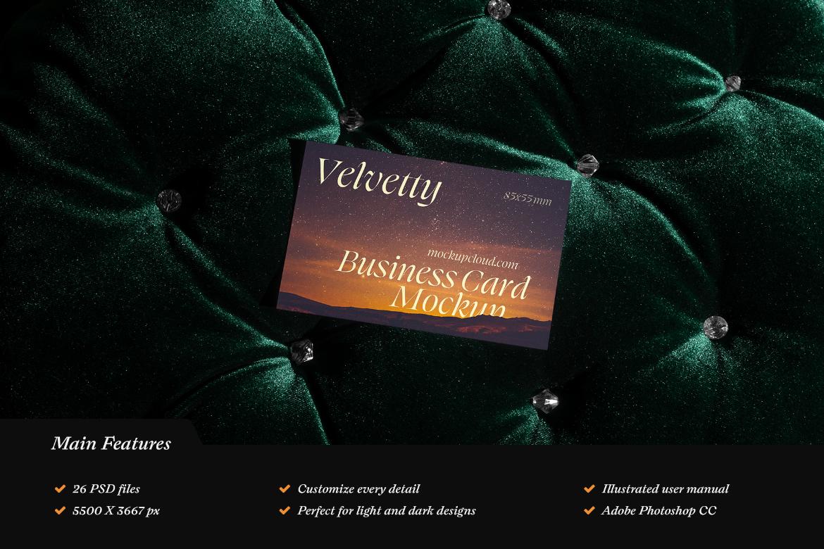 Velvetty Branding Mockups