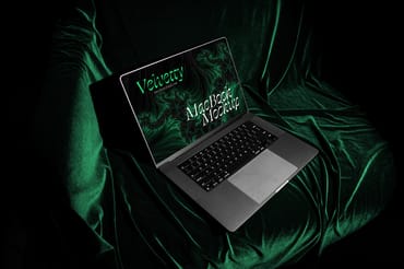 MacBook Pro Mockup Scene 01 / Velvetty Series