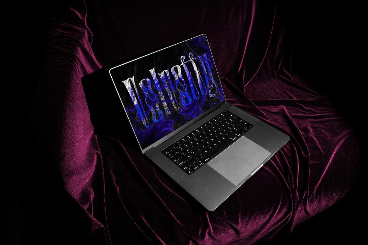 MacBook Pro Mockup Scene 01 / Velvetty Series