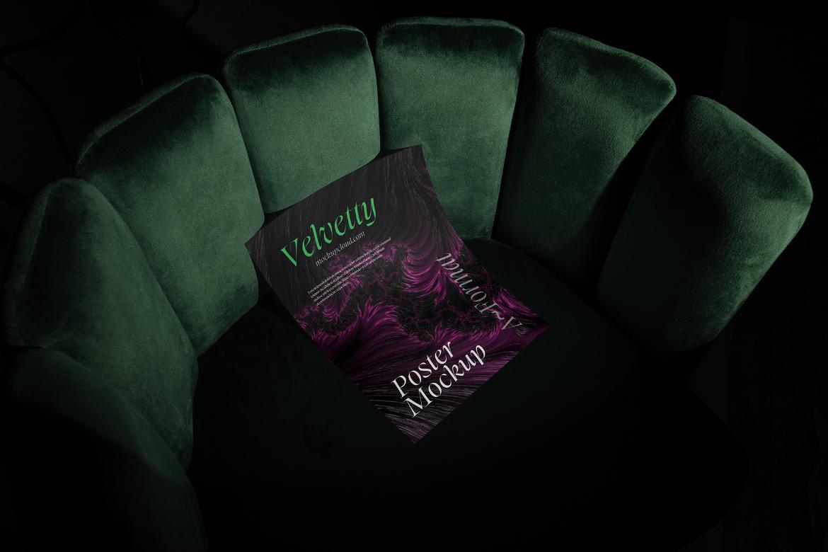 Poster Mockup Scene 01 / Velvetty Series