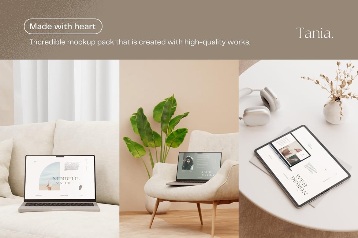  Tania - Aesthetic Photo & Mockup