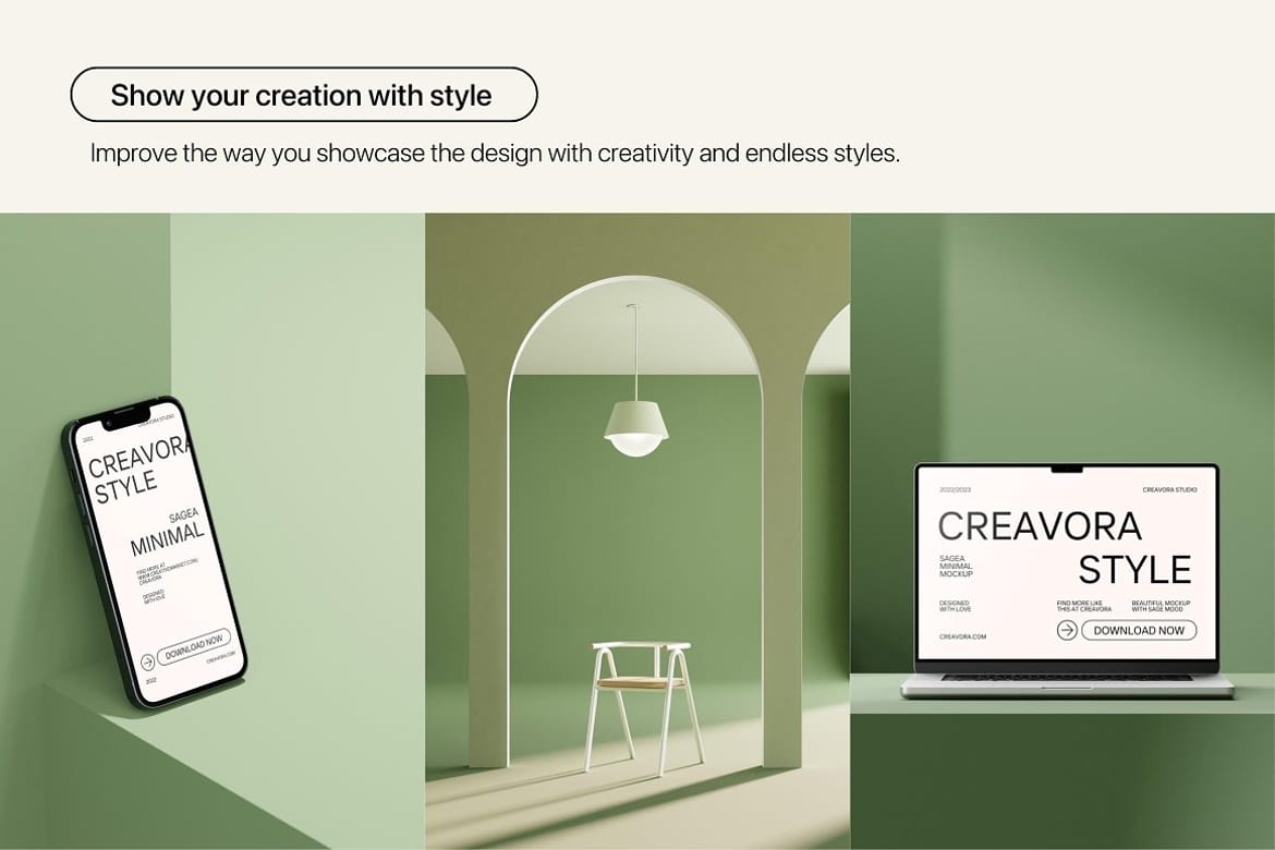  Sagea - Minimal Photo & Mockup