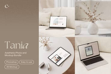  Tania - Aesthetic Photo & Mockup