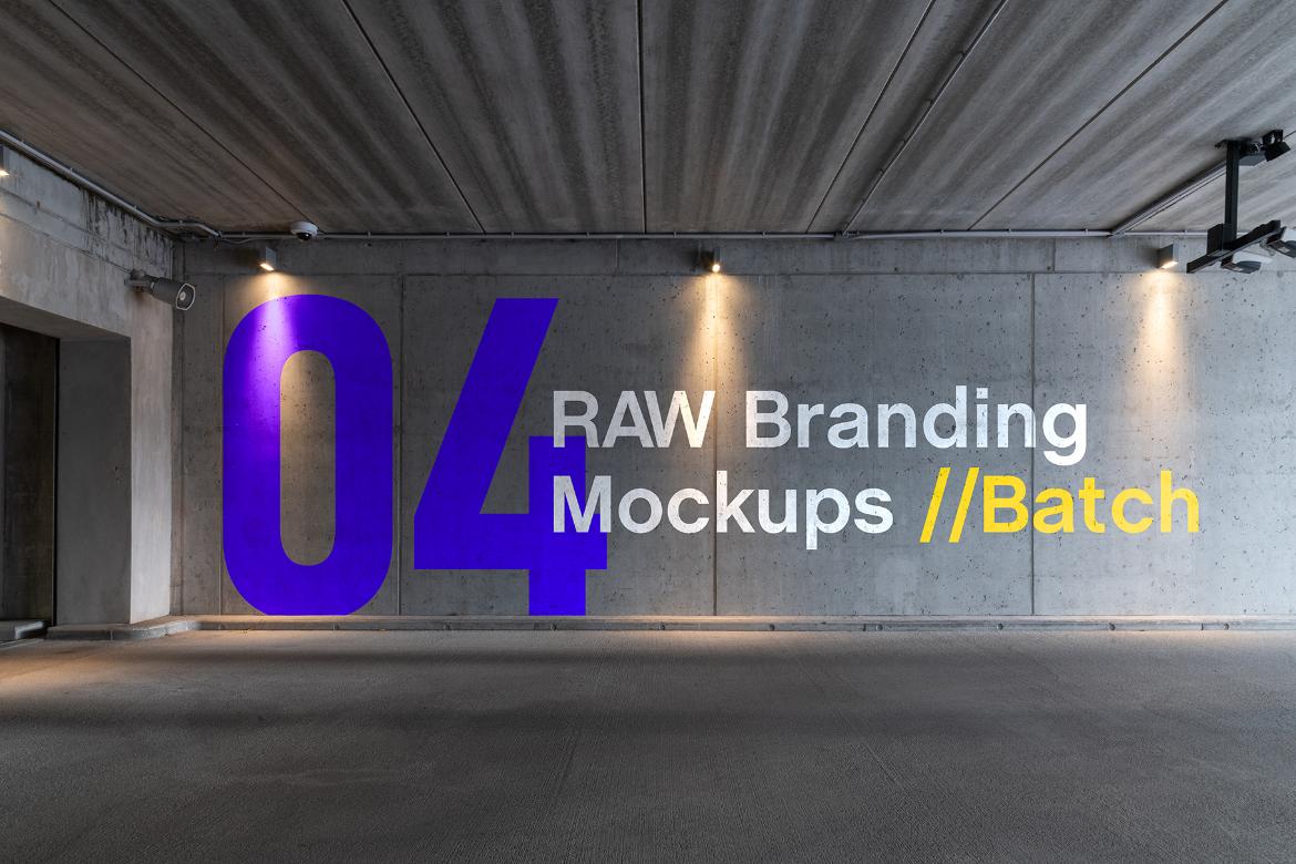 Raw Branding Mockups / Batch 00004