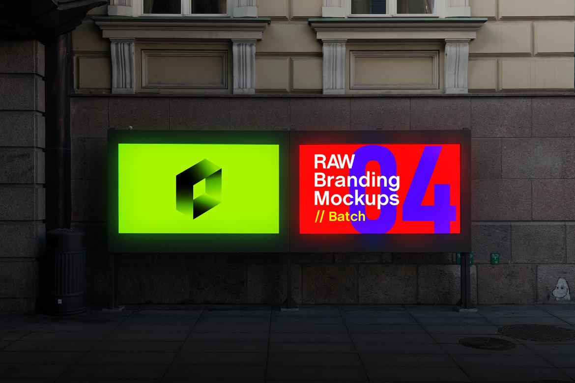 Raw Branding Mockups / Batch 00004