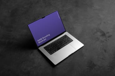 MacBook Pro Mockup Scene Raw-04-08