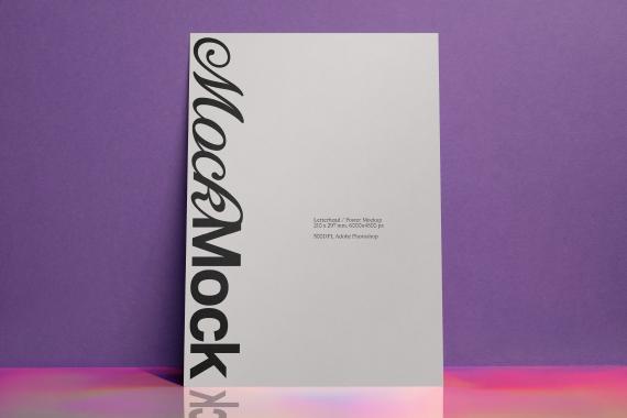 Branding Stationery Mockup Bundle 'Iridescence' - 6 Stationery Mockups