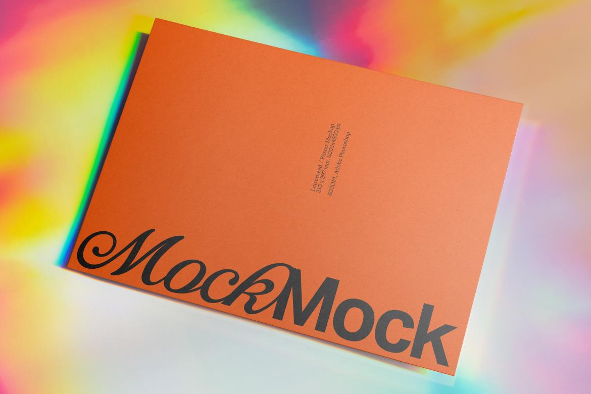 Branding Stationery Mockup Bundle 'Iridescence' - 6 Stationery Mockups