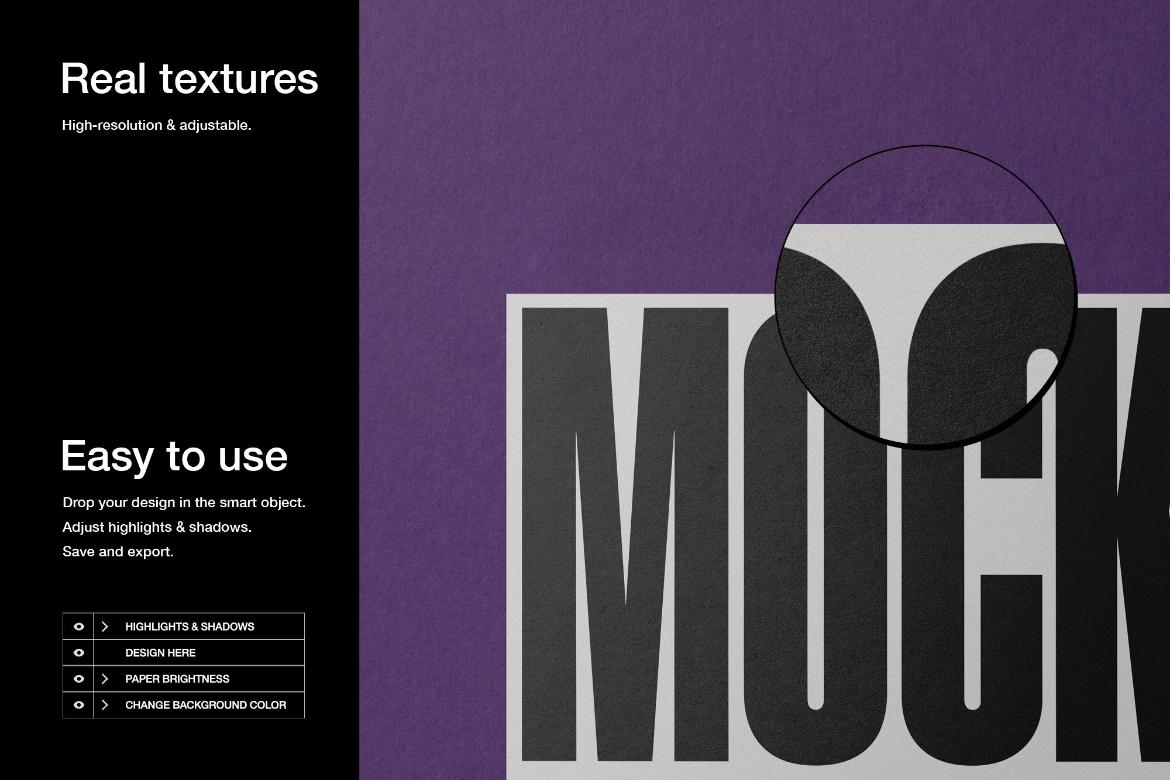 Branding Mockup Bundle 'Purp' - 6 Stationery Mockups