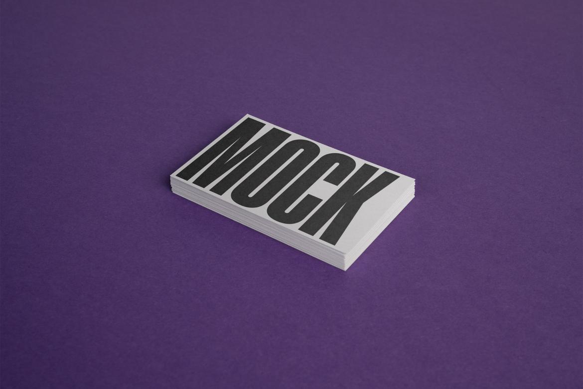 Branding Mockup Bundle 'Purp' - 6 Stationery Mockups