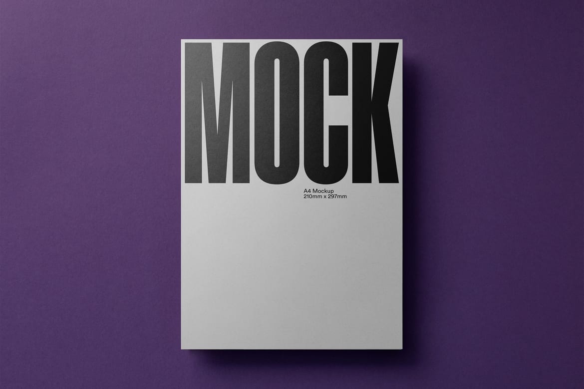 Branding Mockup Bundle 'Purp' - 6 Stationery Mockups