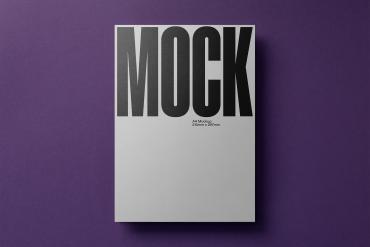 Poster / A4 Letterhead Mockup 'Purp'